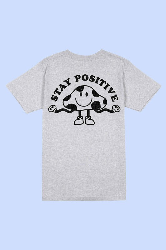 STAY POSITIVE MUSHROOM PLUS SIZE T-Shirt