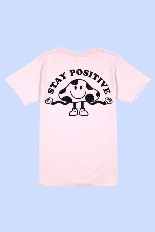 STAY POSITIVE MUSHROOM PLUS SIZE T-Shirt