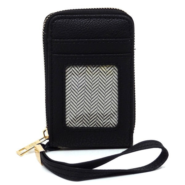 Fashion Accordion Card Holder Wallet Wristlet