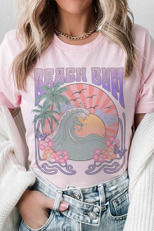 BEACH BUM GRAPHIC T-SHIRT