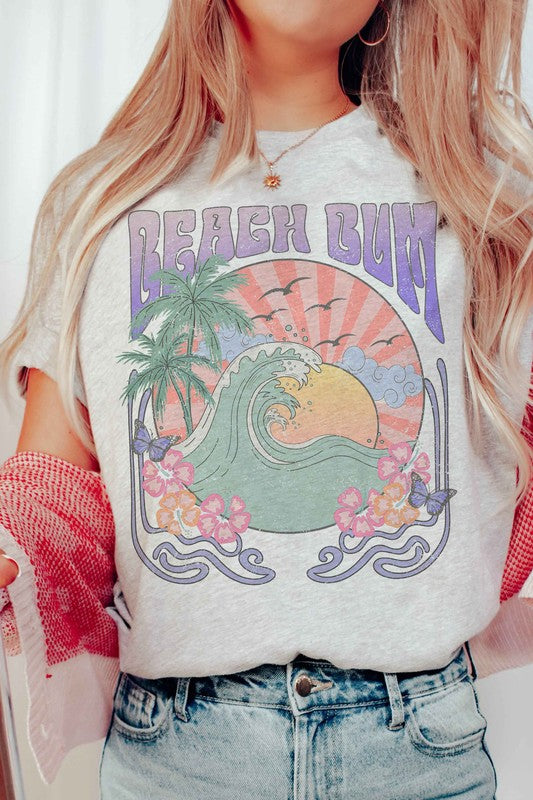 BEACH BUM GRAPHIC T-SHIRT