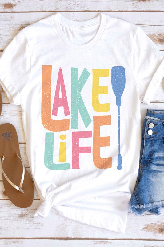 LAKE LIFE GRAPHIC T-SHIRT