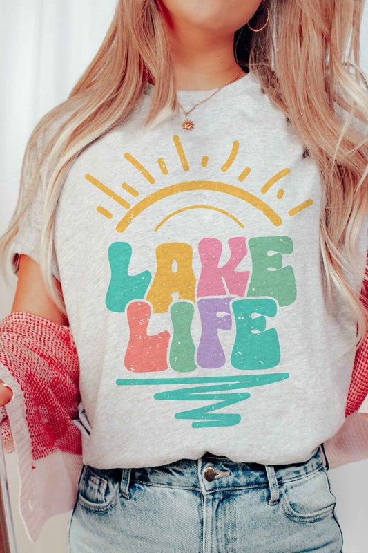 LAKE LIFE GRAPHIC T-SHIRT