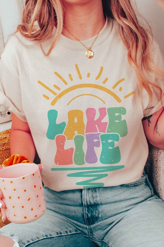 LAKE LIFE GRAPHIC T-SHIRT