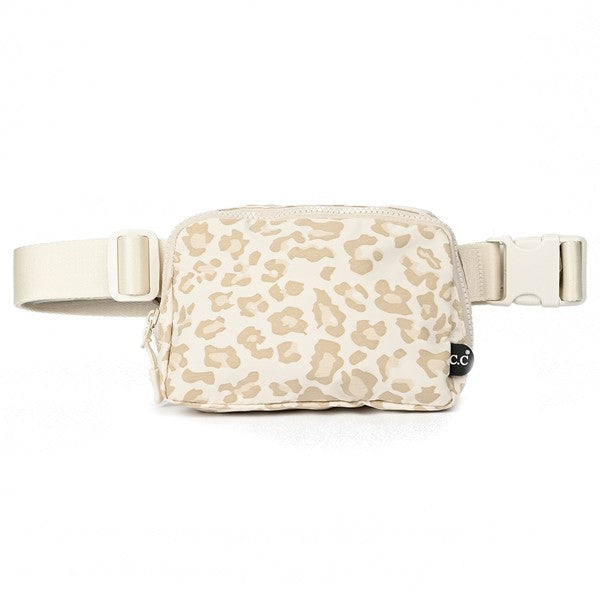 CC Leopard Pattern Belt Bag Fanny Pack