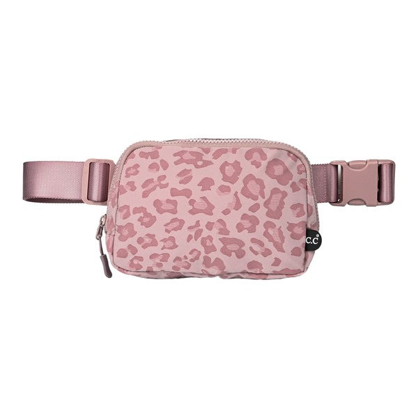 CC Leopard Pattern Belt Bag Fanny Pack