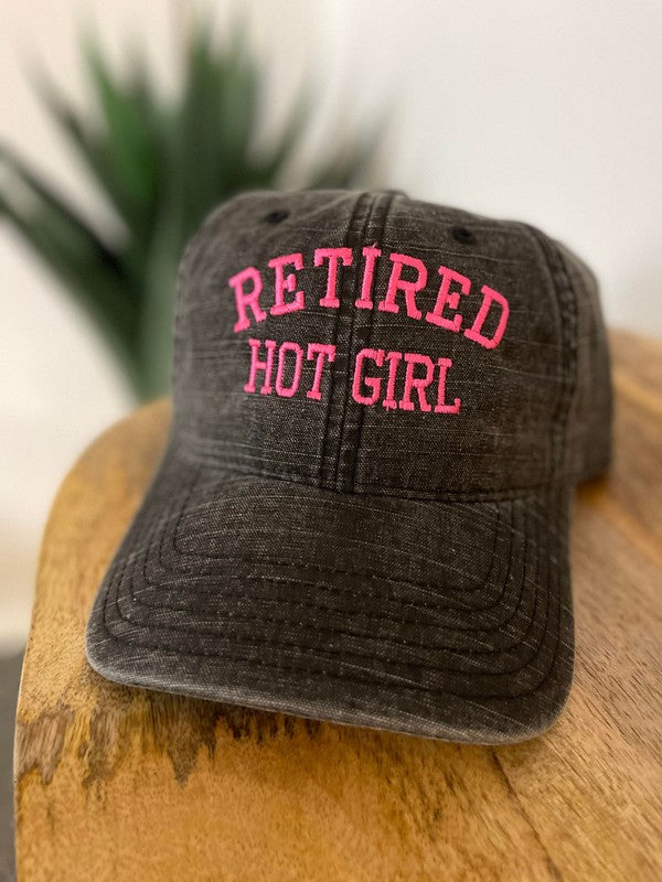 Retired Hot Girl Hat