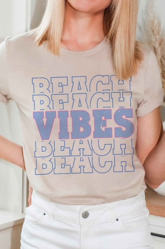 BEACH VIBES GRAPHIC T-SHIRT