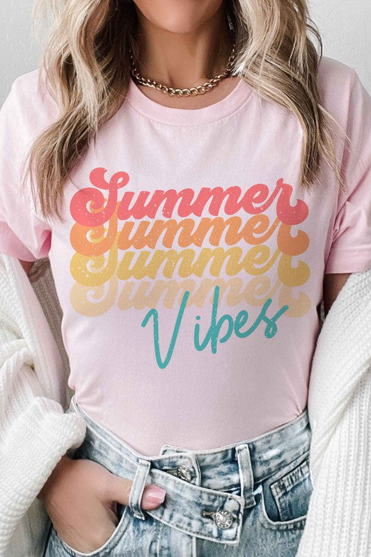 SUMMER VIBES GRAPHIC T-SHIRT