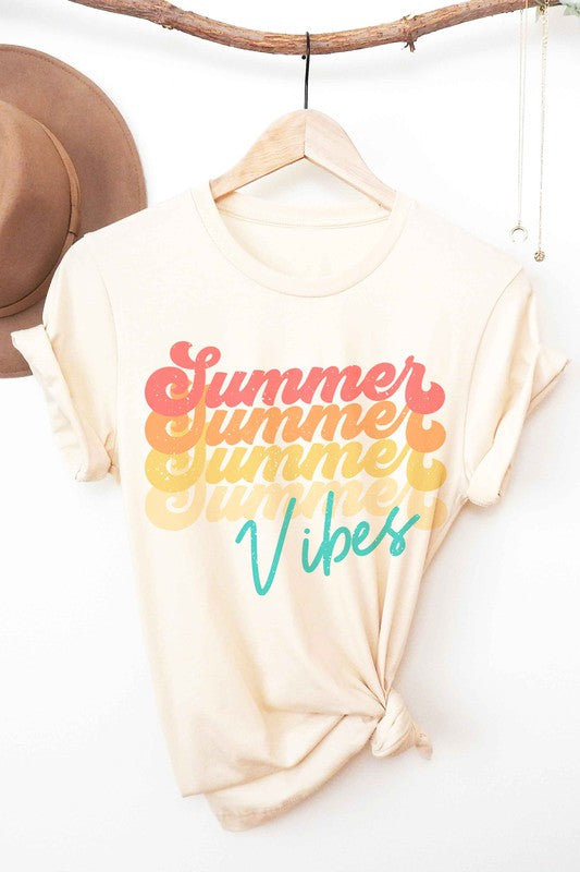 SUMMER VIBES GRAPHIC T-SHIRT