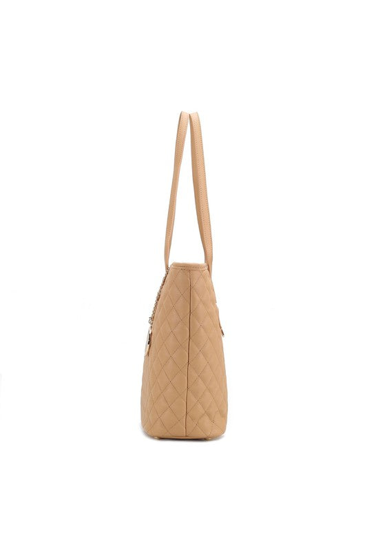 MKF Collection Tansy Quilted Tote Bag by Mia K