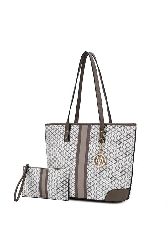 MKF Collection Arya Tote Bag With Wristlet Mia K