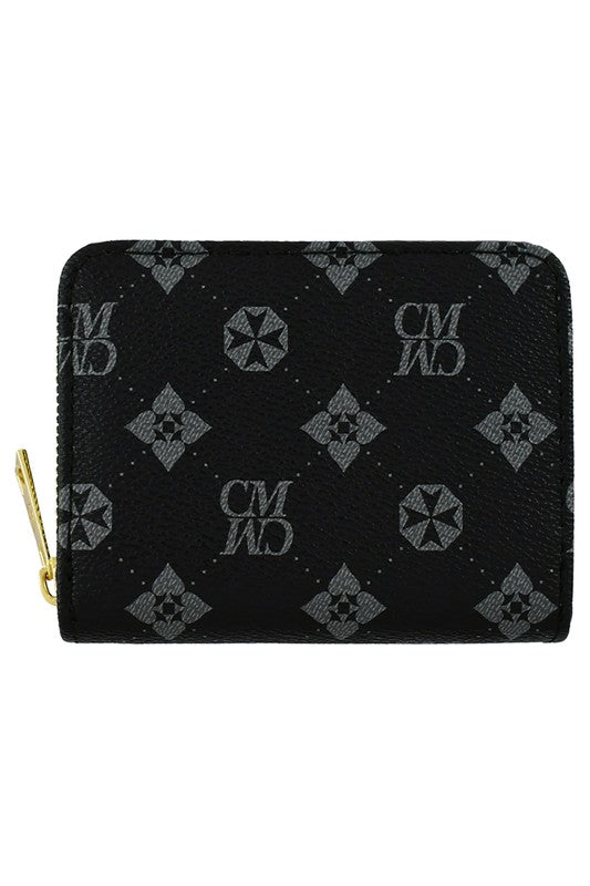 CM Monogram Accordion Bi-fold Wallet