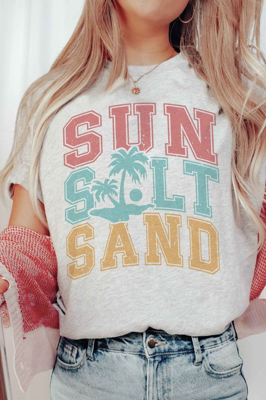 Sun Salt Sand Graphic Tee T-Shirt