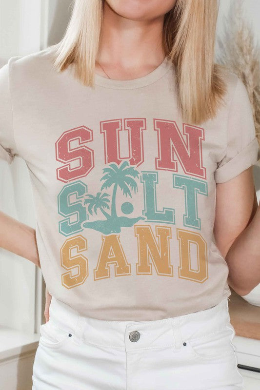 Sun Salt Sand Graphic Tee T-Shirt