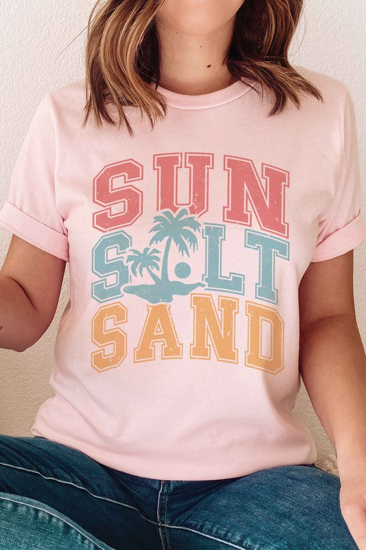 Sun Salt Sand Graphic Tee T-Shirt