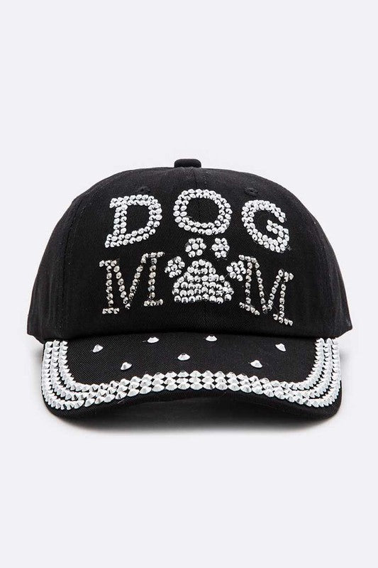 DOG MOM Stone Pave Cotton Cap