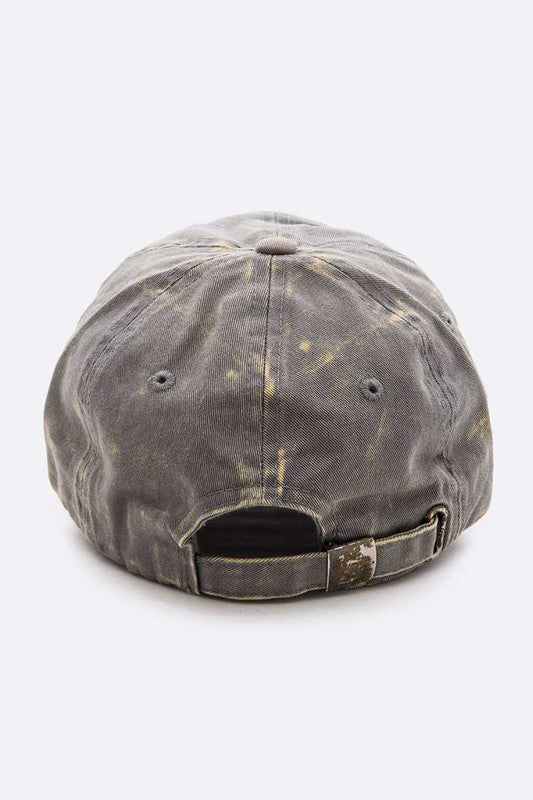 Cosmic Planet Patch Washed Cotton Cap