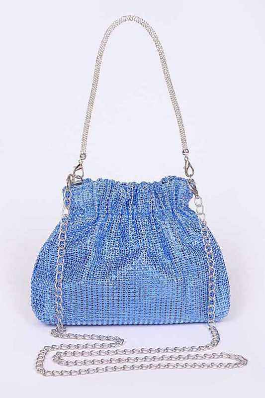 Metallic Crossbody Swing Bag