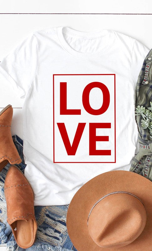 Love Box Graphic Tee T-Shirt PLUS