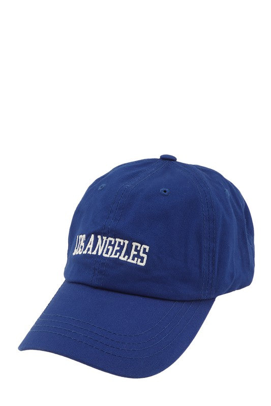 LOS ANGELES Embroidery Cotton Cap