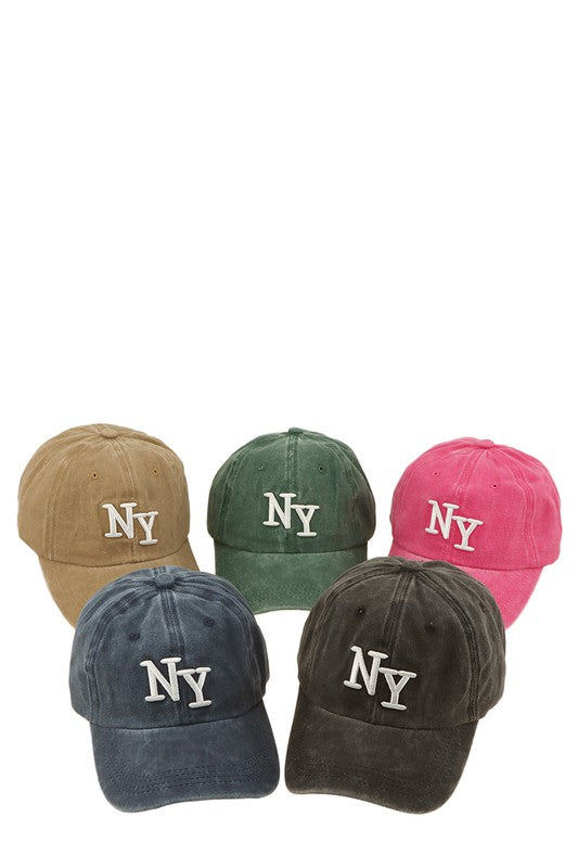 NY Embroidery Pigment Cap