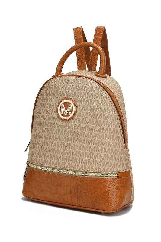 MKF Collection Denice Signature Backpack by Mia K