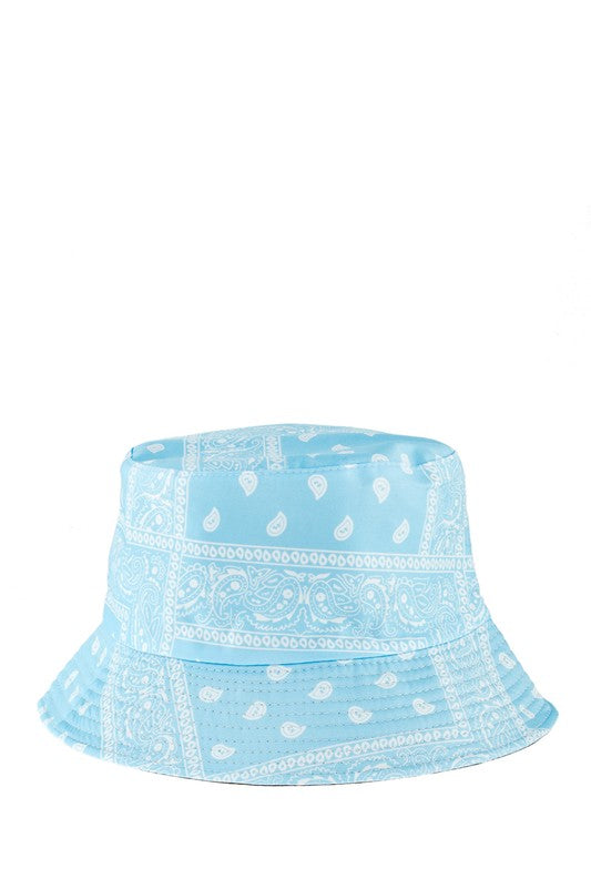 Bandana Print Bucket Hat