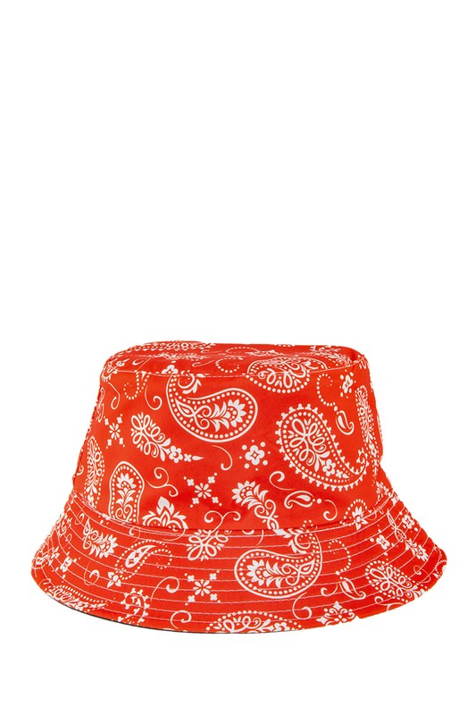 Revesible Amoeba Print Bucket Hat