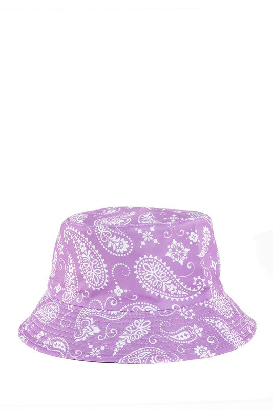 Revesible Amoeba Print Bucket Hat