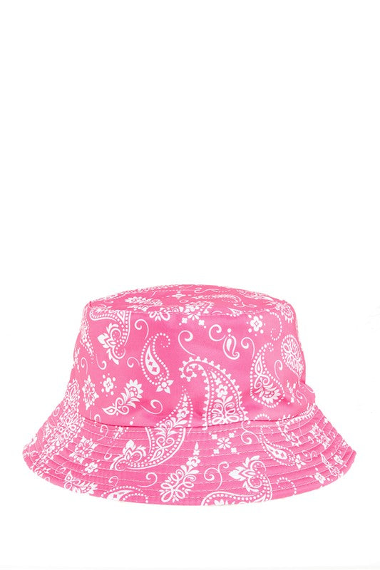 Revesible Amoeba Print Bucket Hat