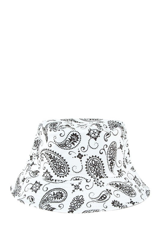 Revesible Amoeba Print Bucket Hat