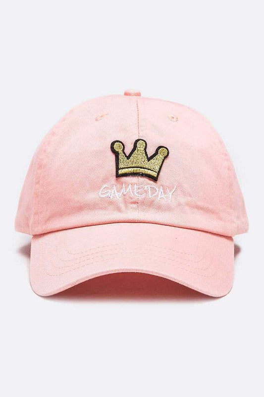 GAMEDAY Crown Patch Cotton Cap