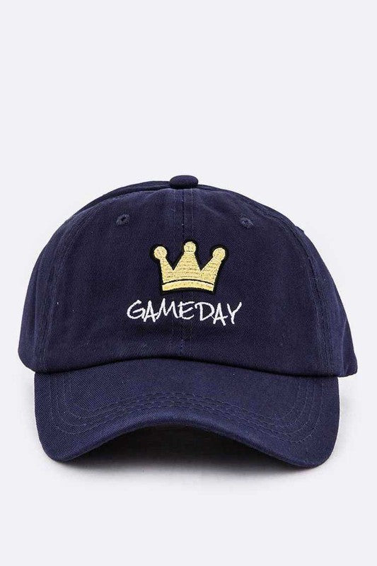 GAMEDAY Crown Patch Cotton Cap