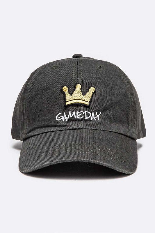 GAMEDAY Crown Patch Cotton Cap