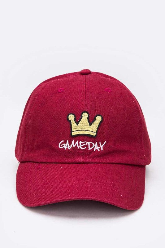 GAMEDAY Crown Patch Cotton Cap