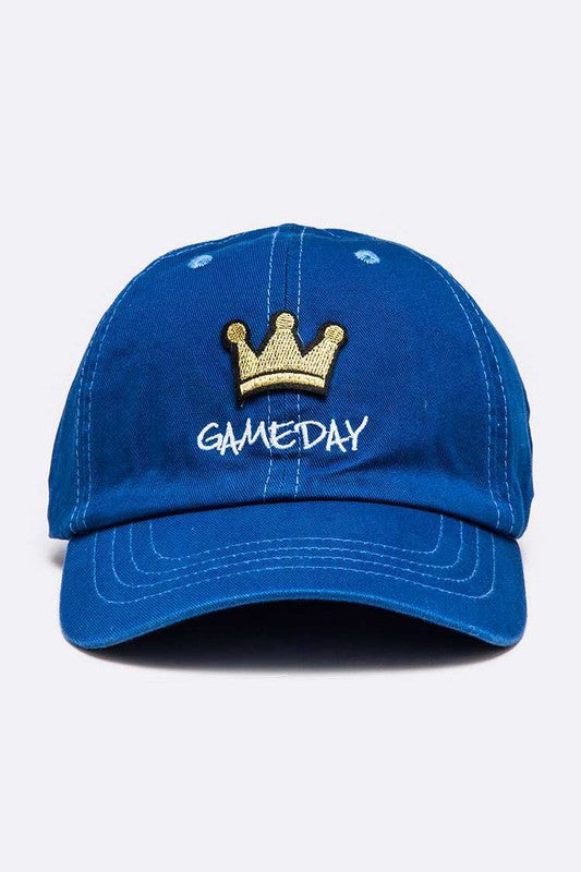 GAMEDAY Crown Patch Cotton Cap