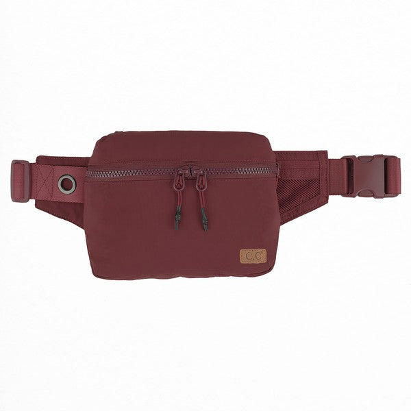 CC Zipper Fanny Pack Waist Bag