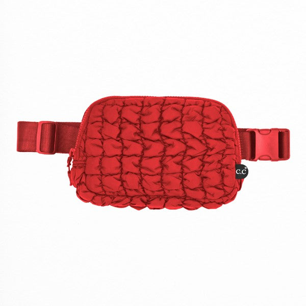 CC Puffer Belt Fanny Bag