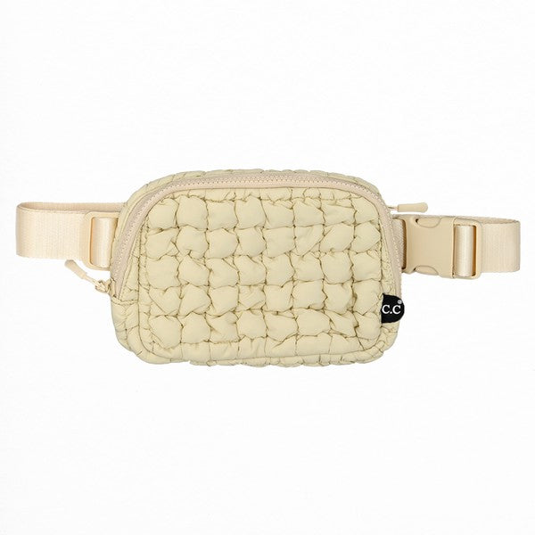 CC Puffer Belt Fanny Bag