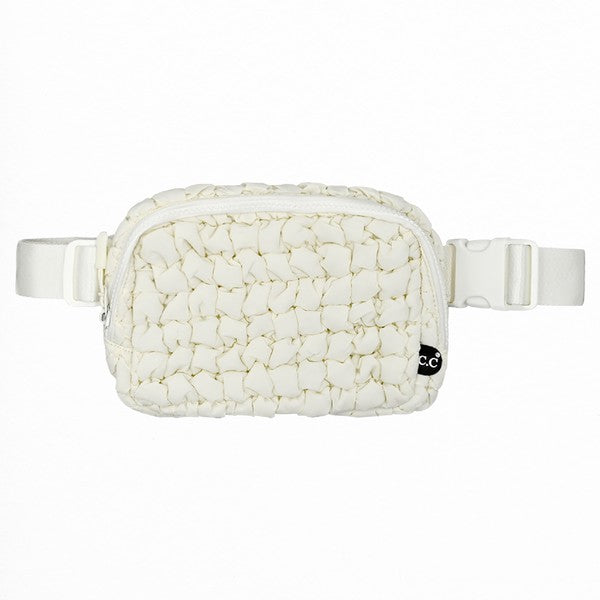 CC Puffer Belt Fanny Bag