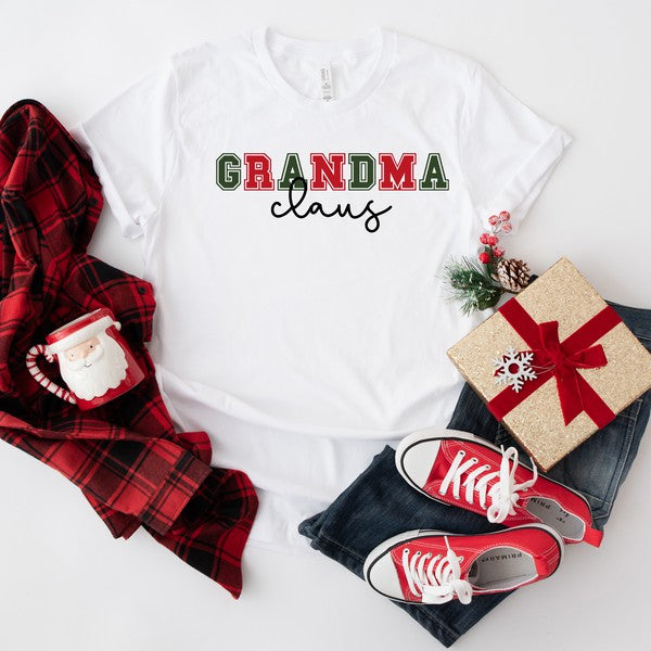 Grandma Claus Short Sleeve Graphic Tee