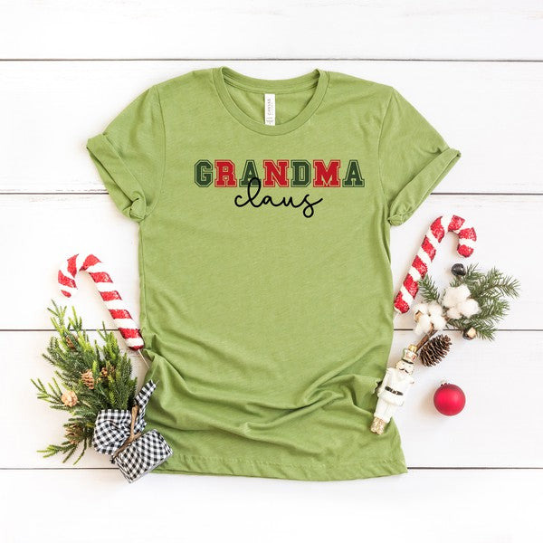 Grandma Claus Short Sleeve Graphic Tee