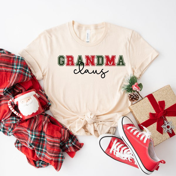 Grandma Claus Short Sleeve Graphic Tee