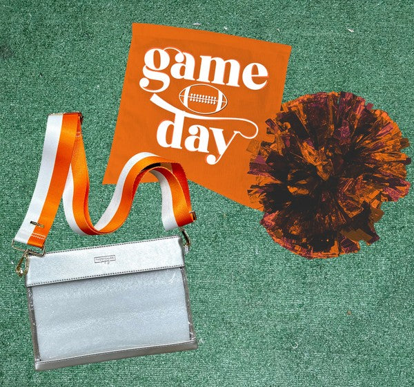 Clear Gameday Wristlet - Stadium Approved