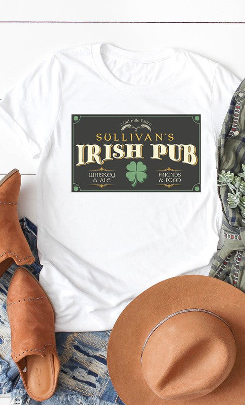 Retro Irish Pub Graphic Tee