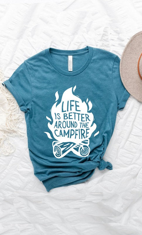 Campfire Graphic Tee T-Shirt