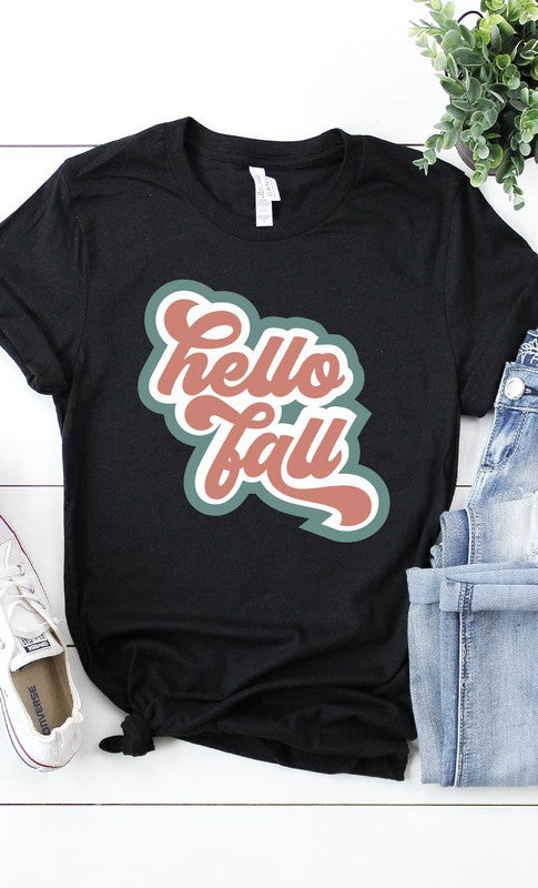 Retro Happy Fall Graphic Tee