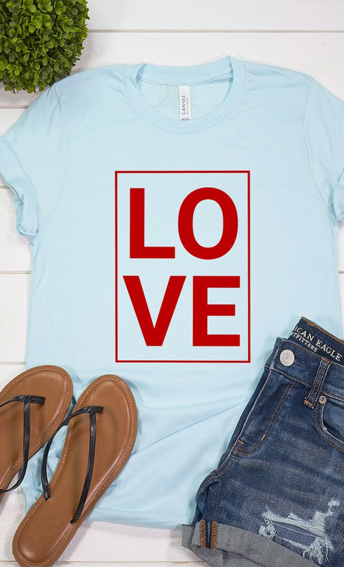 Love Box Graphic Tee T-Shirt PLUS