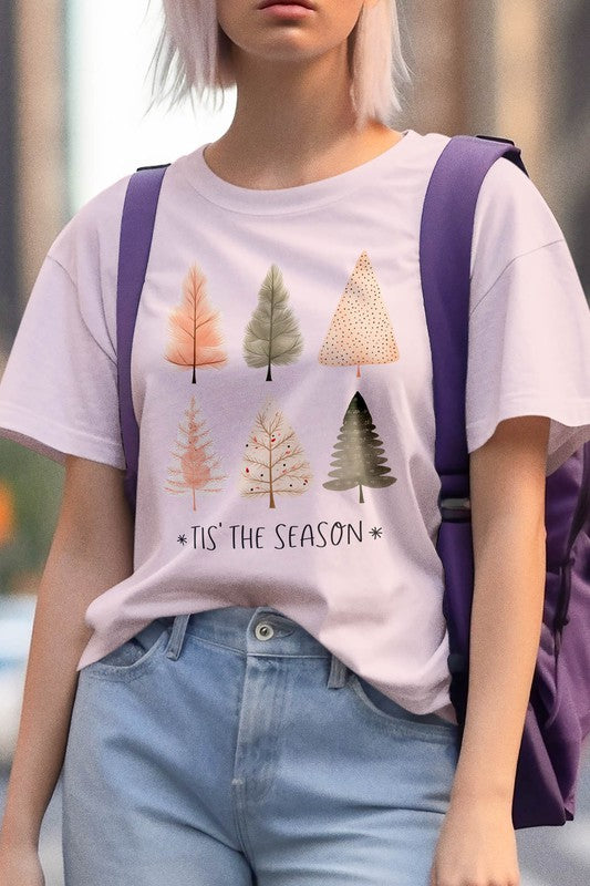 Hand-Drawn Christmas Tree Graphic Tee